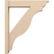 Ekena Millwork 6-in W x 28-in D x 34-in H Funston Trad Rough Cedar Woodgrain TimberThane Outlooker, Primed Tan OUTUR060X28X34FST04RCPR - alternate 6